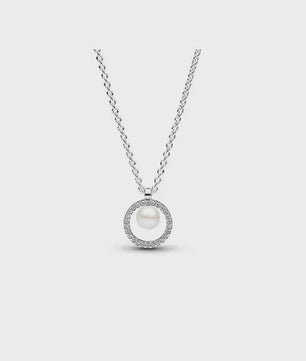 Chique Zilveren Ketting met Hanger: Hart, Zirkonia of Cirkel - DIY Sieraden voor Dames
