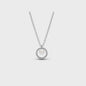 Chique Zilveren Ketting met Hanger: Hart, Zirkonia of Cirkel - DIY Sieraden voor Dames