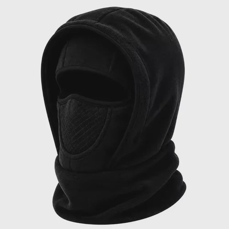 Multifunctionele Winter Balaclava met Capuchon: Fleece Nekwarmer & Winddicht Gezichtsmasker voor Buitenactiviteiten