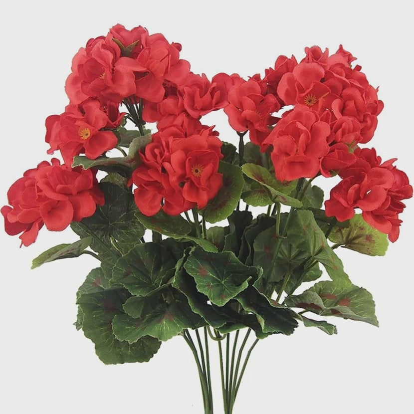 Zijden Begonia Kunstbloem - UV-bescherming voor Buiten & Binnen Decoratie