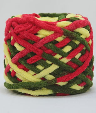 Chenille Garen 100g/bol - Super Zacht Dik Wol Garen voor Handbreien, DIY Sjaals & Projecten