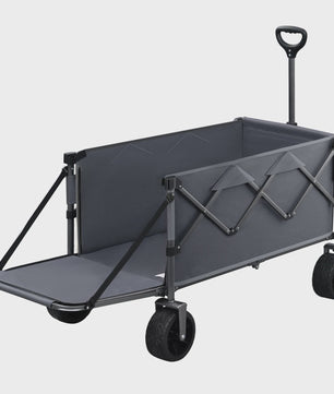 WOLTU Grote Tuinwagen 200L - Opvouwbare Handkar voor Camping, Tuin & Strand