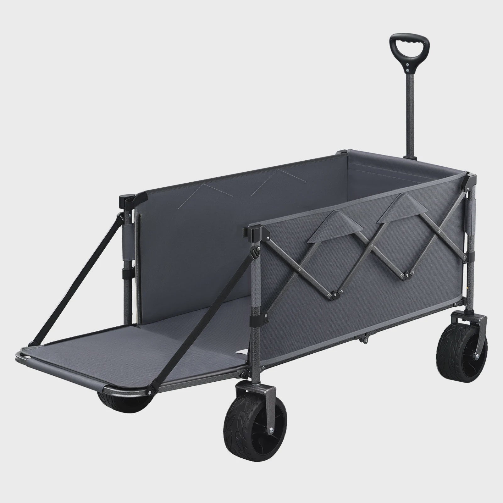 WOLTU Grote Tuinwagen 200L - Opvouwbare Handkar voor Camping, Tuin & Strand