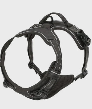 Verstelbaar Anti-Trek Hondentuig met Borstclip & Handvat - Comfortabel & Reflecterend