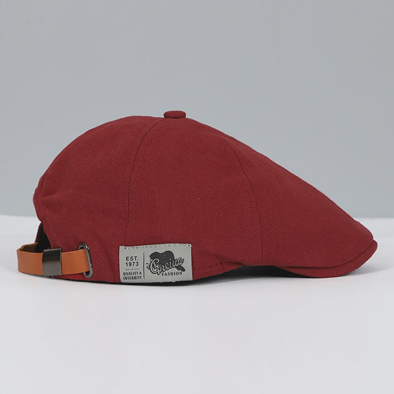 Klassieke Katoenen Peaky Blinders Pet voor Heren en Dames - Vintage Ivy Cap Stijl
