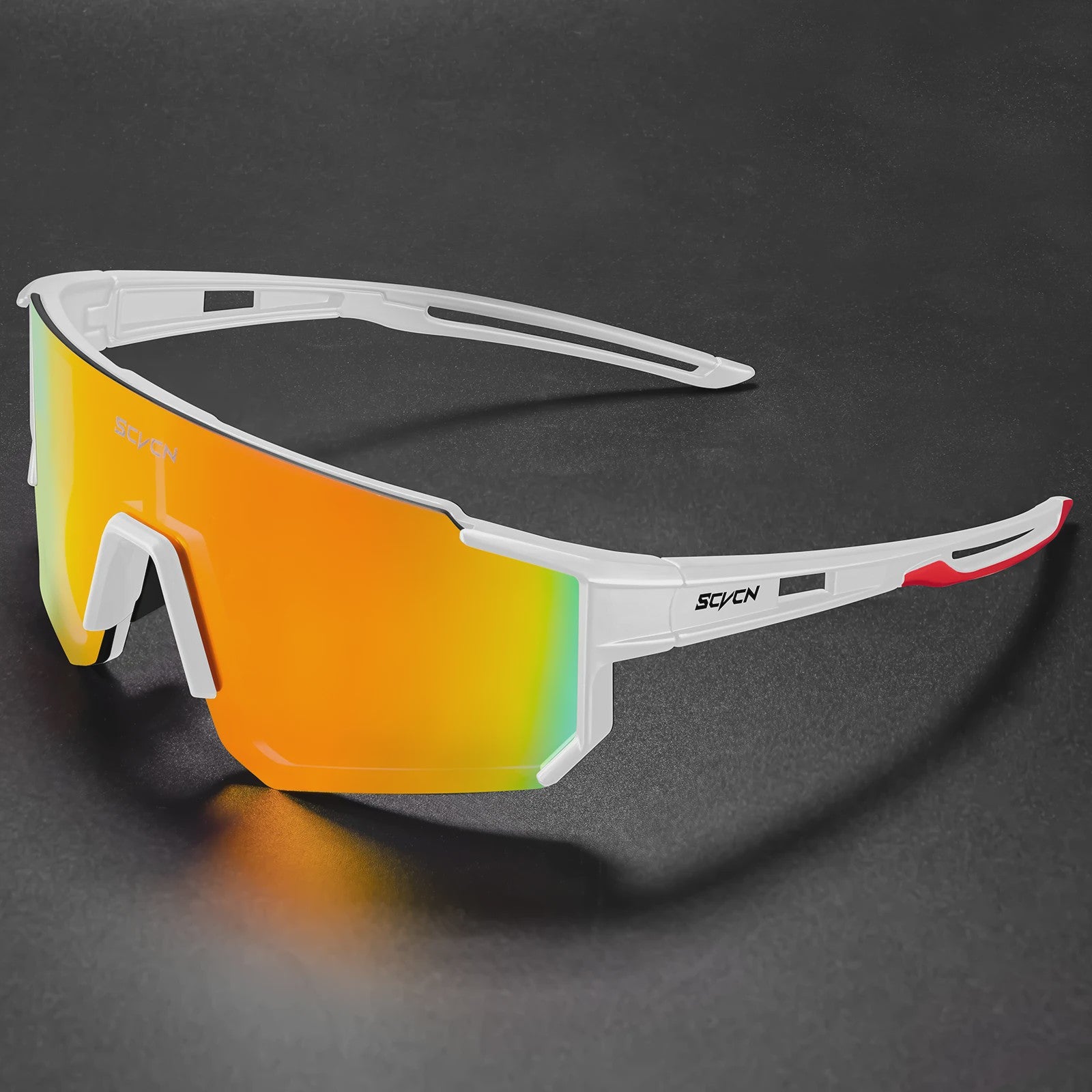 SCVCN Fietsbril Sport Zonnebril UV400 - Wielrennen, MTB, Outdoor