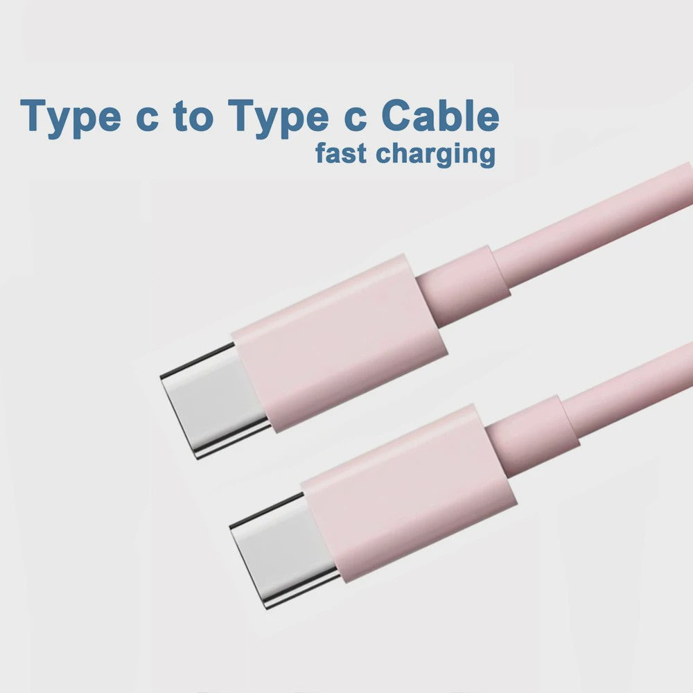USB-C naar USB-C Kabel 60W PD Snelladen & Data | 1M/2M/3M