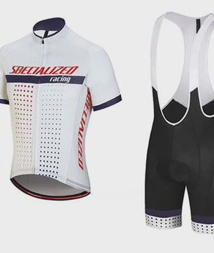 Pro Team Fietskleding Set: Zomer Wielershirt & Bib Shorts voor Racefiets en MTB