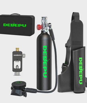 DEDEPU 1L Duikfles - Professionele Onderwater Ademlucht Cilinder voor 15-25 Minuten