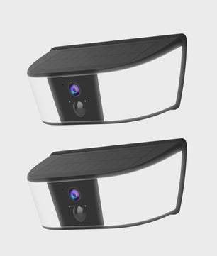 2K Buiten Beveiligingscamera met Wandlamp, Kleuren Nachtzicht & Bewegingsdetectie - 5200mAh Batterij