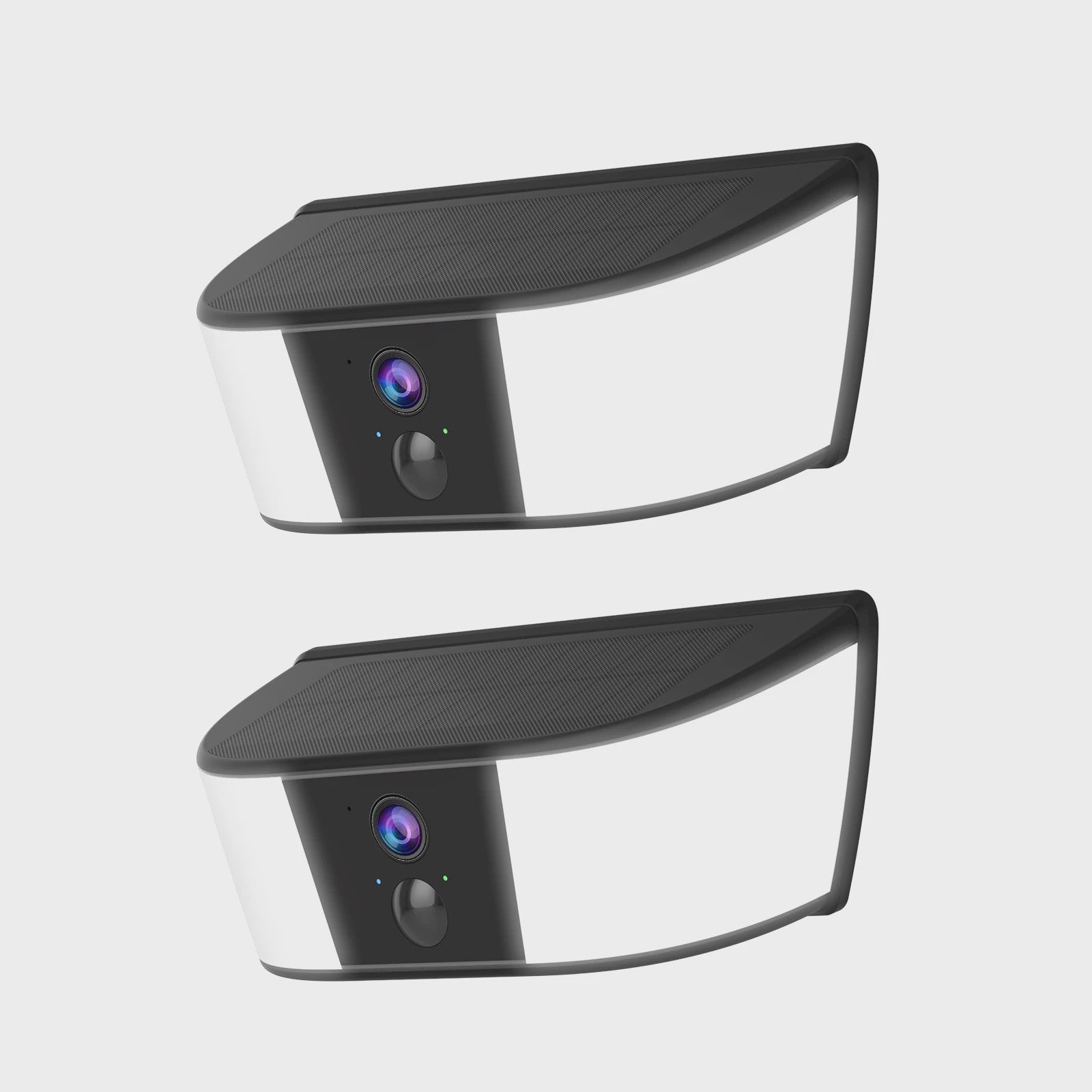 2K Buiten Beveiligingscamera met Wandlamp, Kleuren Nachtzicht & Bewegingsdetectie - 5200mAh Batterij