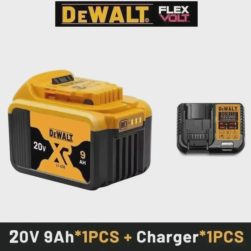 DeWALT FlexVolt 20V/60V MAX 9000mAh Accu - Origineel & Krachtig