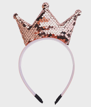 Crown Headband Sequins Hair Bands Women Girls Hair Accessories for Birthday Party Favors Hair Decoration Supplies