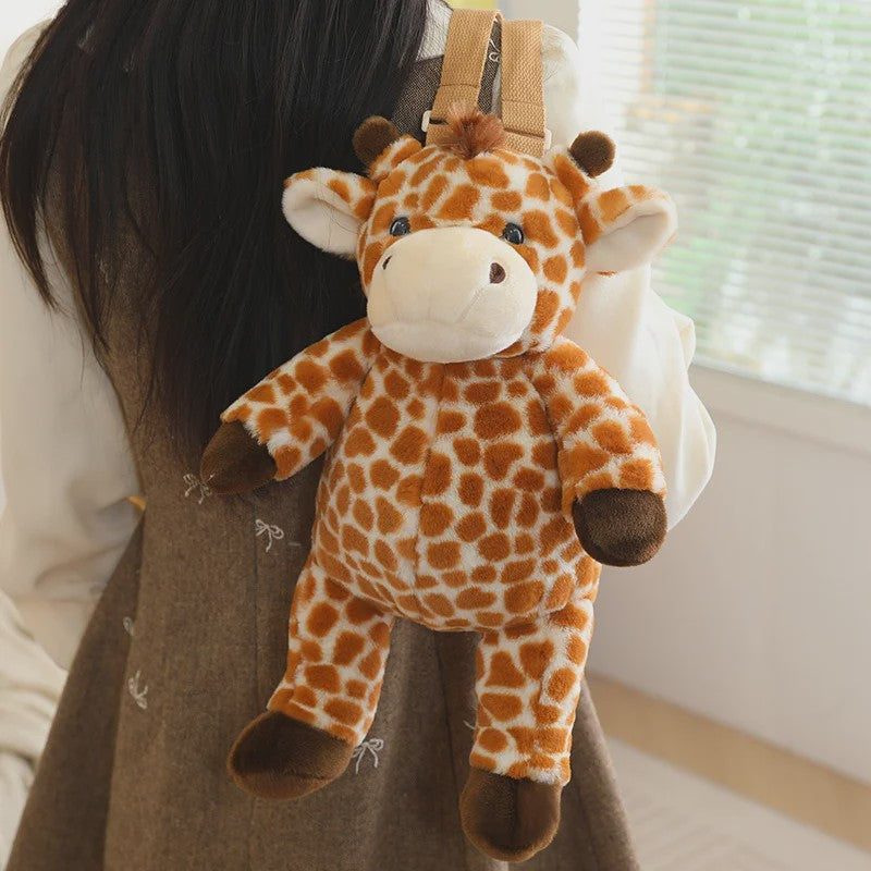 Pluche Dieren Rugzak - 40cm Schattige Knuffel Schoudertas voor Kinderen