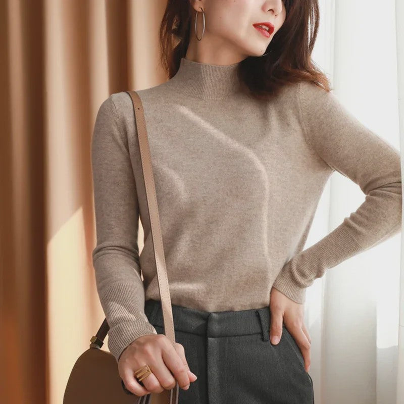 Chique Gebreide Dames Coltrui - Zacht & Warm voor Herfst/Winter