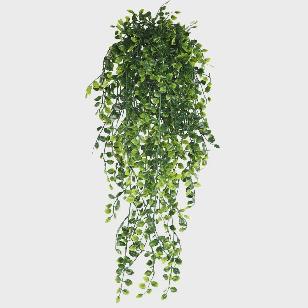 Hangplant Kunstplant Varenbladeren & Klimop - Decoratie voor Huis, Kamer, Balkon & Feest