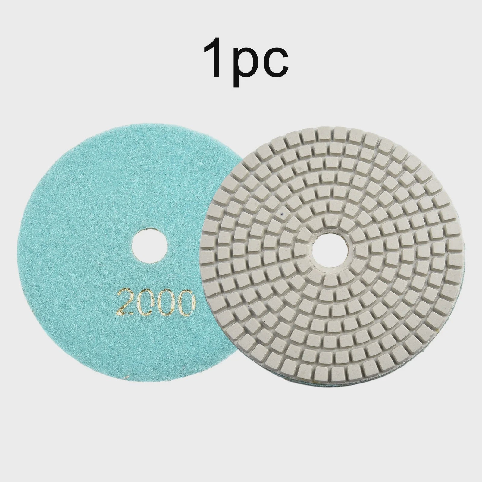 4-Inch Diamant Polijstschijven Set (30-10000 Grit) voor Nat/Droog Gebruik - Steen, Beton, Marmer