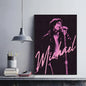 Iconische Michael Jackson Poster - Retro Muziek Kunst Decoratie