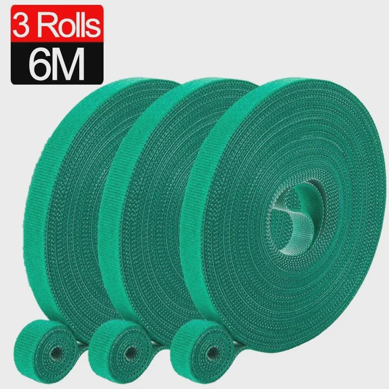 20 Meter Herbruikbare Plantenband - Verstelbare Nylon Tuinband voor Plantensteun