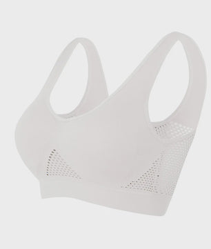 Seamless Sports BH met Uitsparingen & Push-up - Dames Yoga, Fitness & Running (M-6XL)