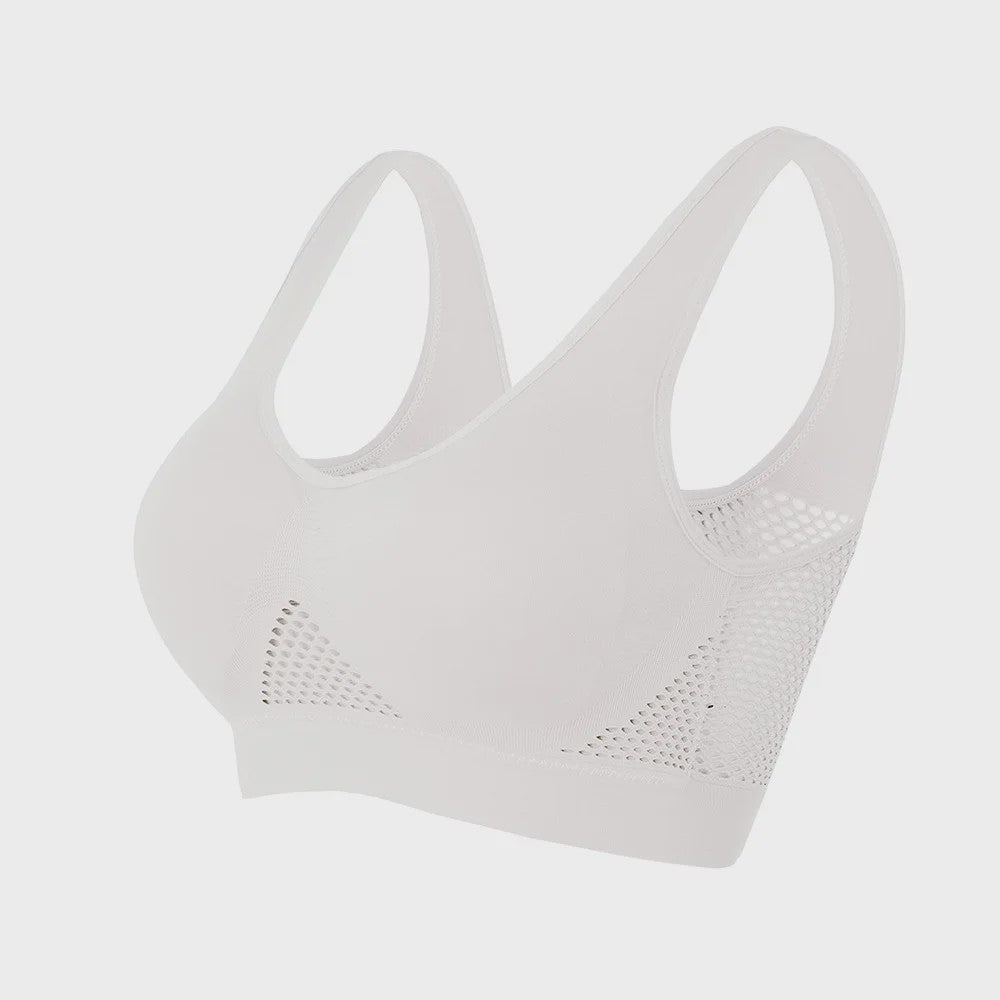 Seamless Sports BH met Uitsparingen & Push-up - Dames Yoga, Fitness & Running (M-6XL)