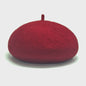 Dames Baret Hoed - Vintage Wol Baret Cap voor Herfst & Winter