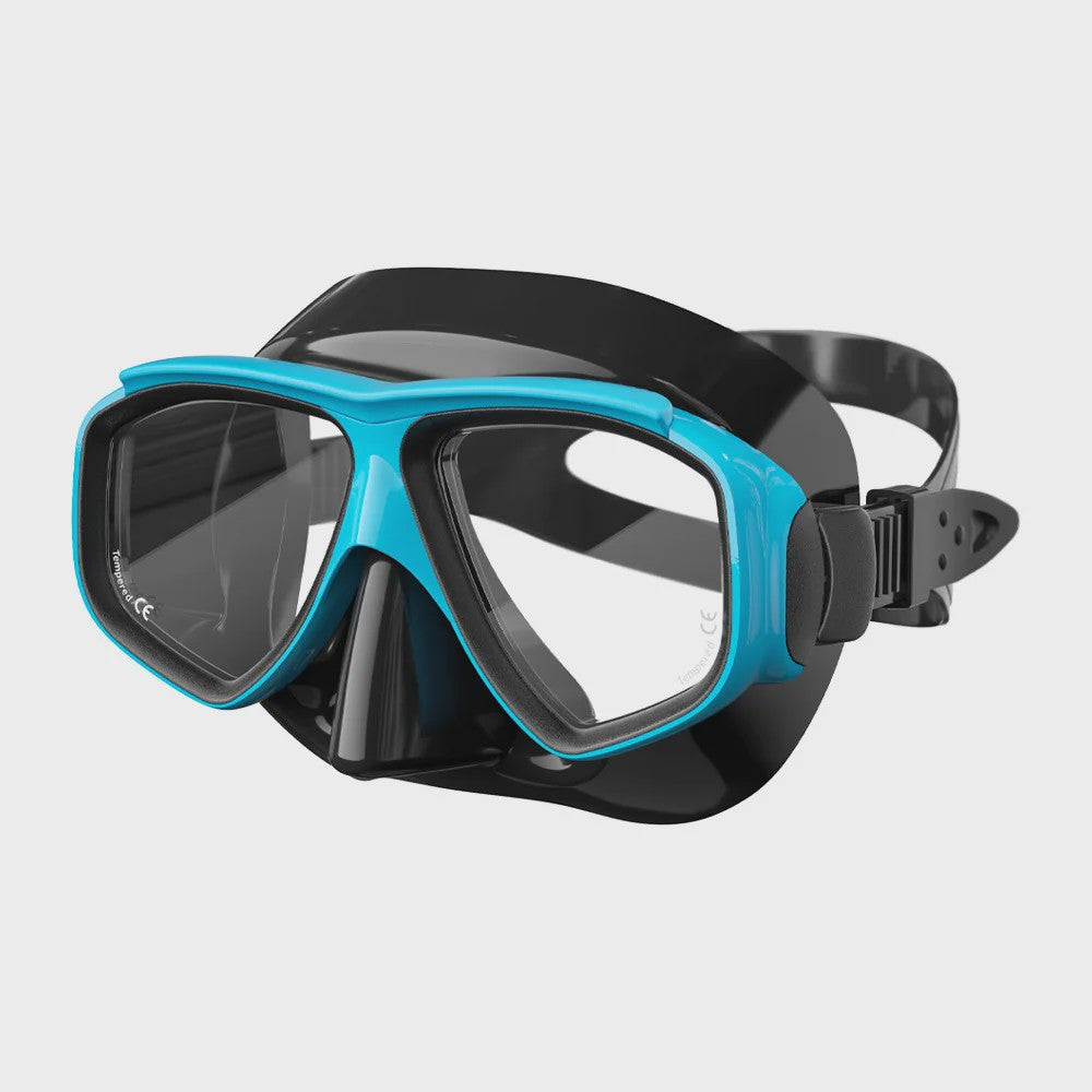Professionele Anti-Condens Duik- en Zwemmasker met Snorkelset voor Volwassenen - UV-bescherming, Siliconen