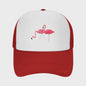 Unisex Petten met Flamingo Print - Ademend en Zonwerend