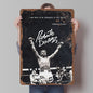 Roberto Duran Vintage Metalen Poster - Retro Wanddecoratie voor Man Cave
