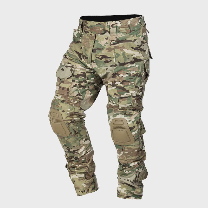 Tactisch Camouflage Uniform Set: Cargo Broek & Shirt voor Heren