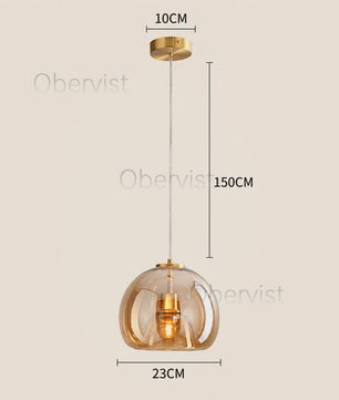 Moderne Glazen Hanglamp - Stijlvol Design voor Woonkamer, Eetkamer & Keuken