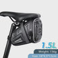 Waterdichte Fiets Zadel Tas met Reflecterende Strepen & Slimme Verlichting