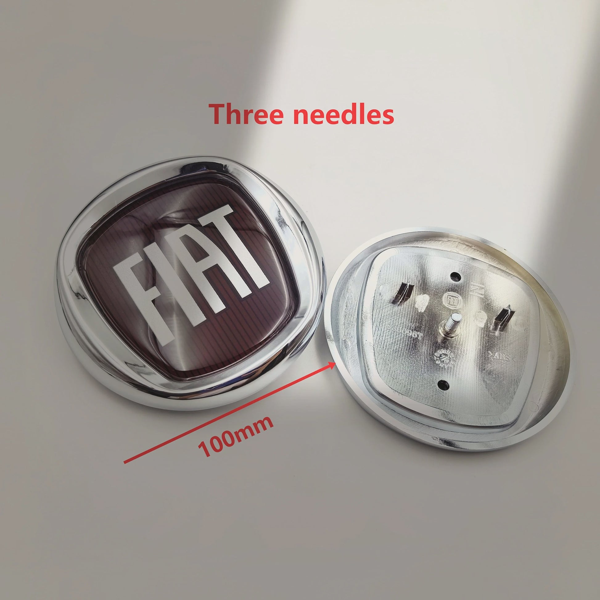 Fiat Embleem / Logo Badge voor Grille, Motorkap, Kofferbak - Diverse Maten