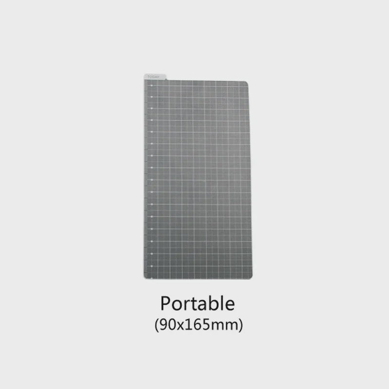Snijmat & Liniaal Set A5/A6 - PVC Grid Mat voor Tekenen, Knutselen & Naaien