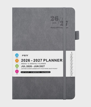Minimalistische A5 Planner 2026-2027: Dagelijks & Wekelijks Boek voor Werk en Studie