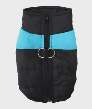 Waterdichte en Warme Hondenkleding Winterjas Vest Gevoerd met Rits voor Kleine tot Grote Honden