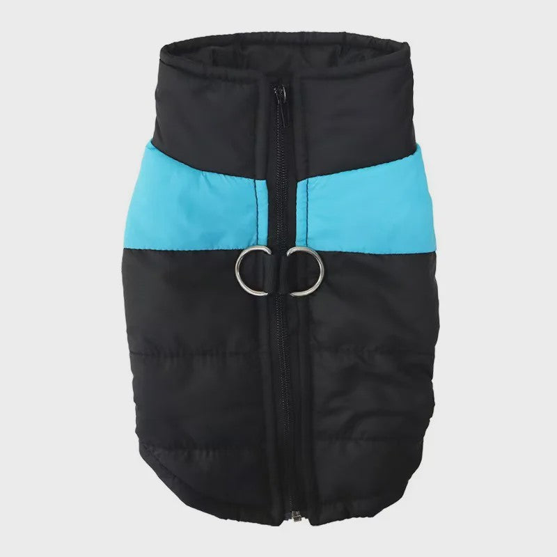 Waterdichte en Warme Hondenkleding Winterjas Vest Gevoerd met Rits voor Kleine tot Grote Honden