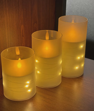 Set LED Kaarsen met Afstandsbediening en Timer - Sfeervol voor Kerst & Bruiloft
