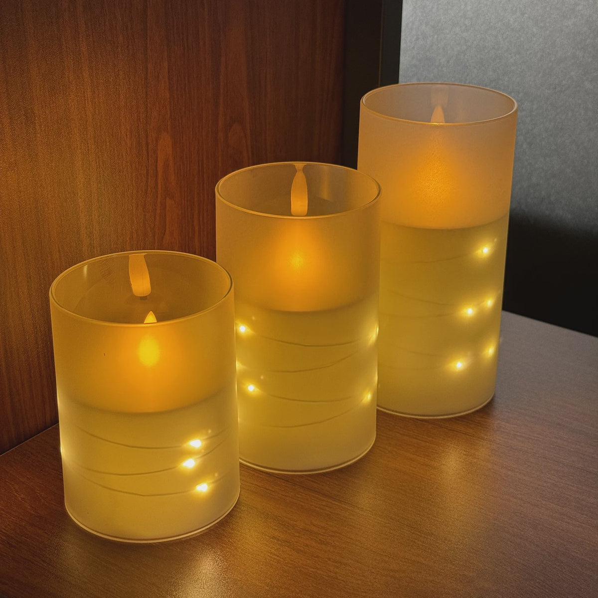 Set LED Kaarsen met Afstandsbediening en Timer - Sfeervol voor Kerst & Bruiloft