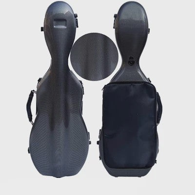 Luxe Carbon Fiber Vioolkoffer - Lichtgewicht & Duurzaam met Dubbele Draagband