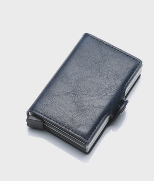 Slanke RFID-blokkerende Carbon Wallet voor Heren - 14 Kaarten