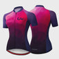 LIV Dames Fietsset Zomer - Korte Mouwen Jersey & Bibshort - Sneldrogend