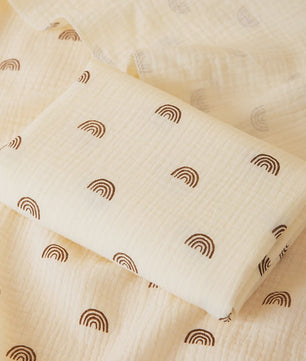 Dubbellaagse Baby Swaddle Deken - Zacht, Ademend & Multifunctioneel met Schattige Patronen