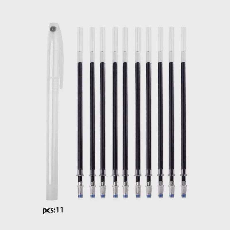 Set van 10 Hitte-uitwisbare Stoffen Markers - Perfect voor Naaien en Knutselen