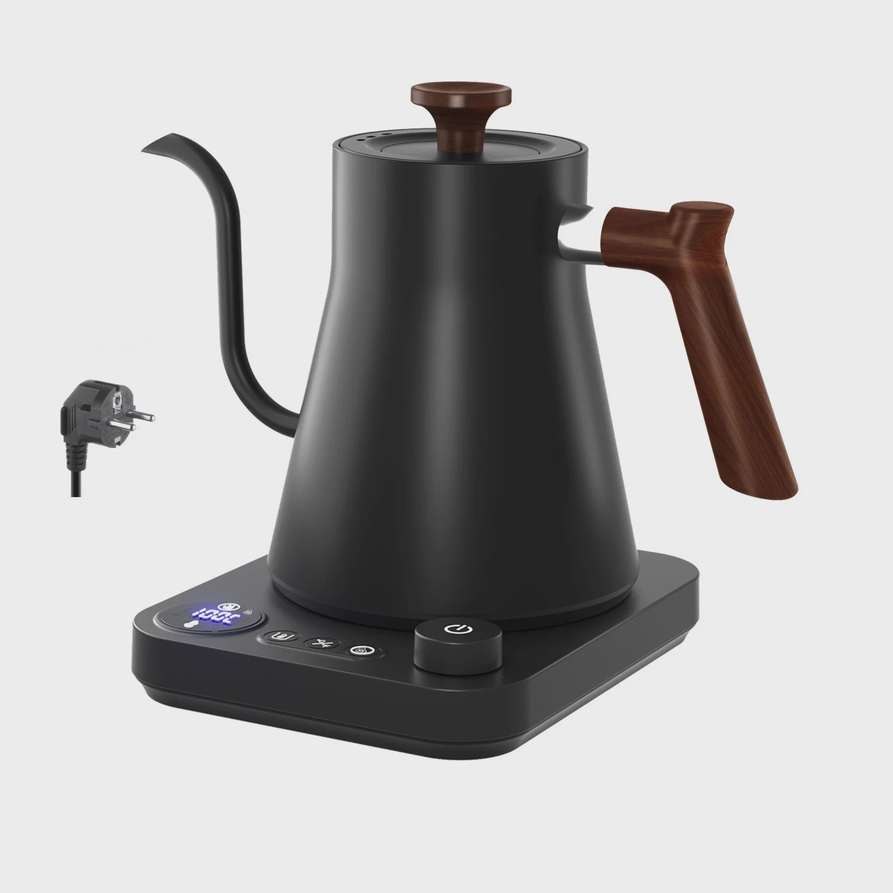Elektrische Gooseneck Waterkoker 900ML met Temperatuurregeling - Snel Verwarmen