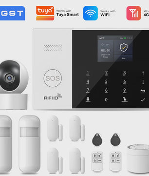 Slimme Alarmset met WiFi, GSM & Tuya Compatibiliteit - Inclusief Deursensor