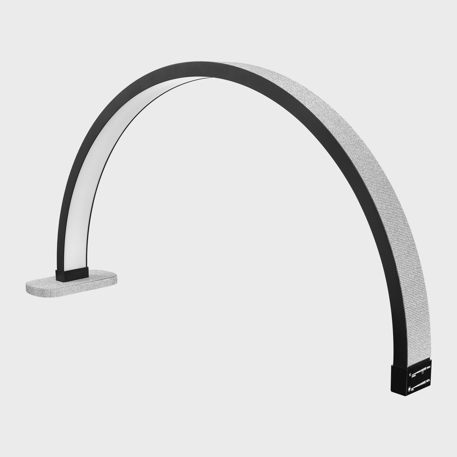 Fosoto FT-Y10II LED Boog Lamp 40cm - Verstelbare Kleurtemperatuur & Helderheid voor Nagelstudio
