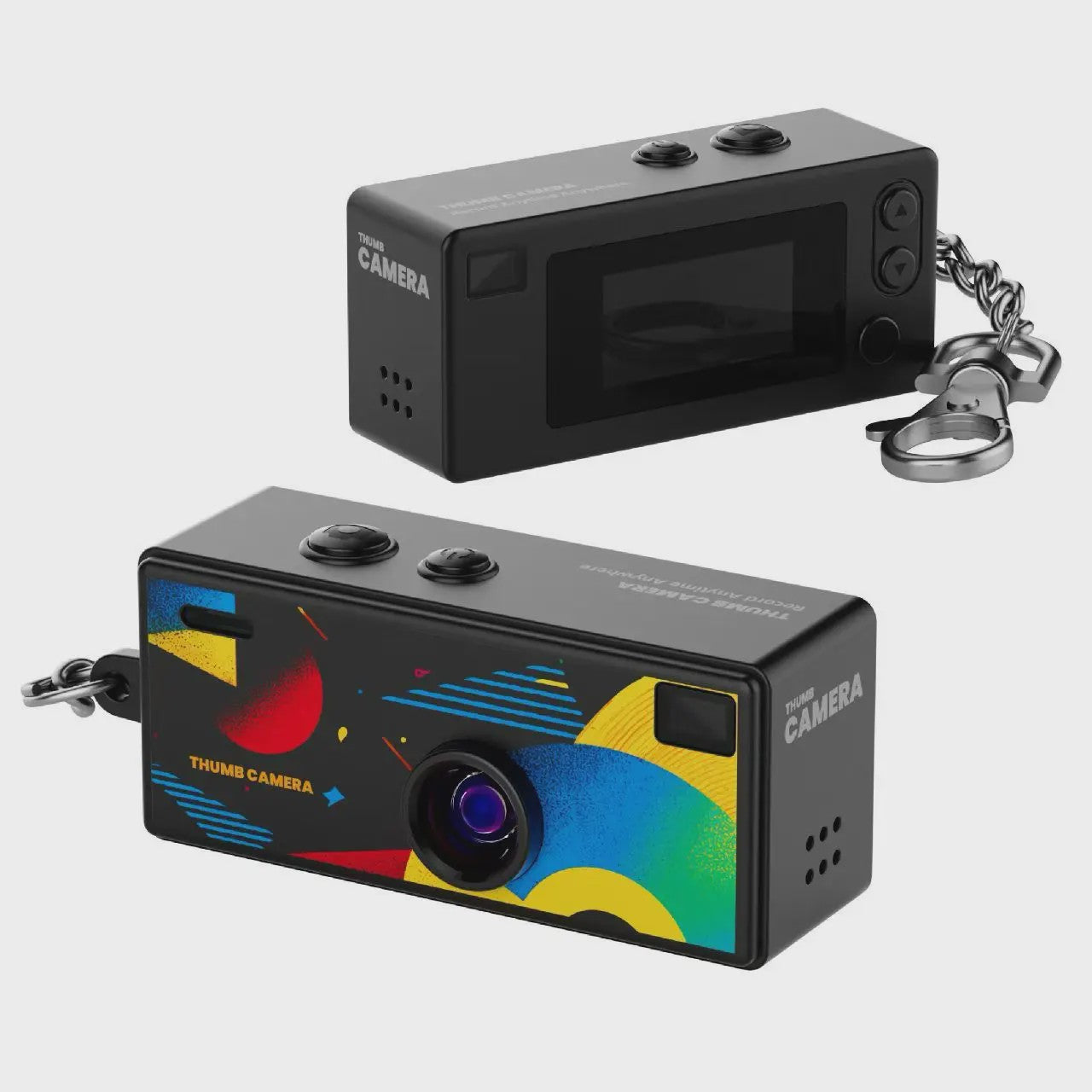 Mini Digitale Camera Sleutelhanger - 1080P HD Video & Foto's - Compact Retro Ontwerp