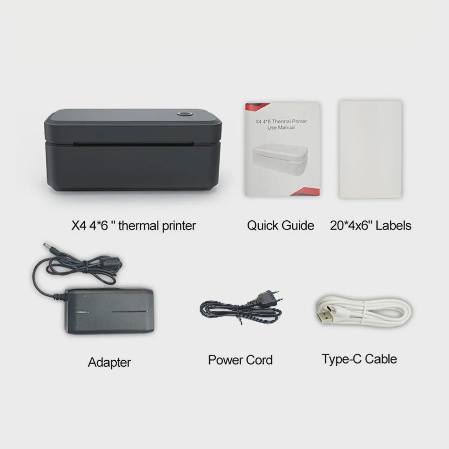 Marklife X4 Thermische Labelprinter - Draagbaar, Bluetooth & Automatische Herkenning