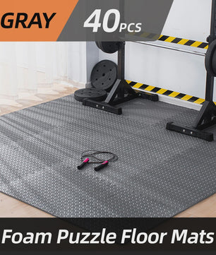 Interlocking EVA Foam Vloermatten 31cm - Anti-slip & Slijtvast voor Fitness, Gym & Speelkamer